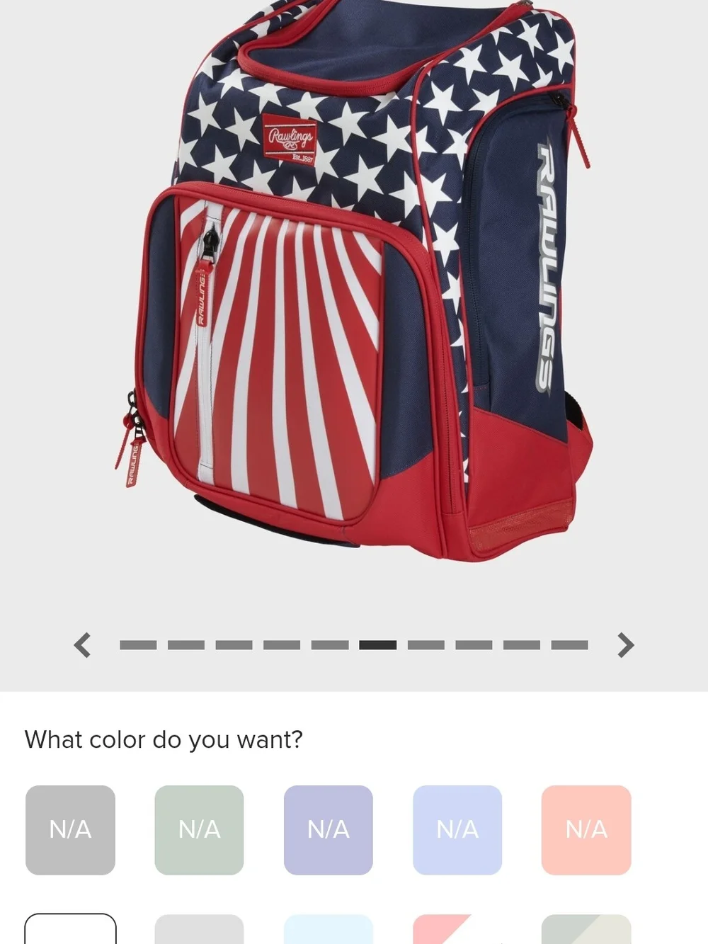 Rawlings kids jacket